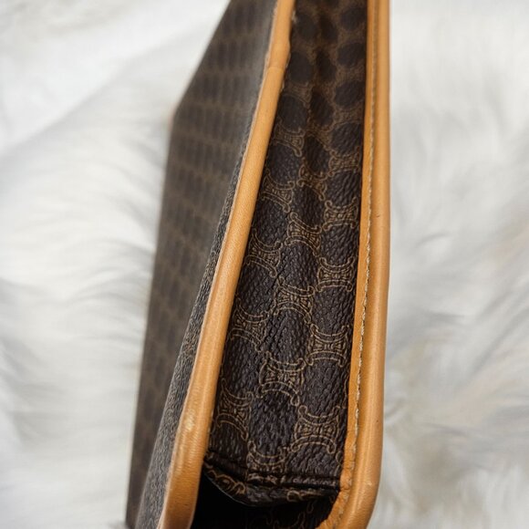 Céline  Macadam Triompe Leather Pochette - Picture 11 of 17